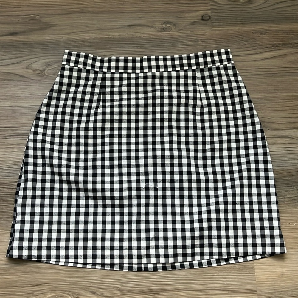 BB Dakota Gingham Skirt